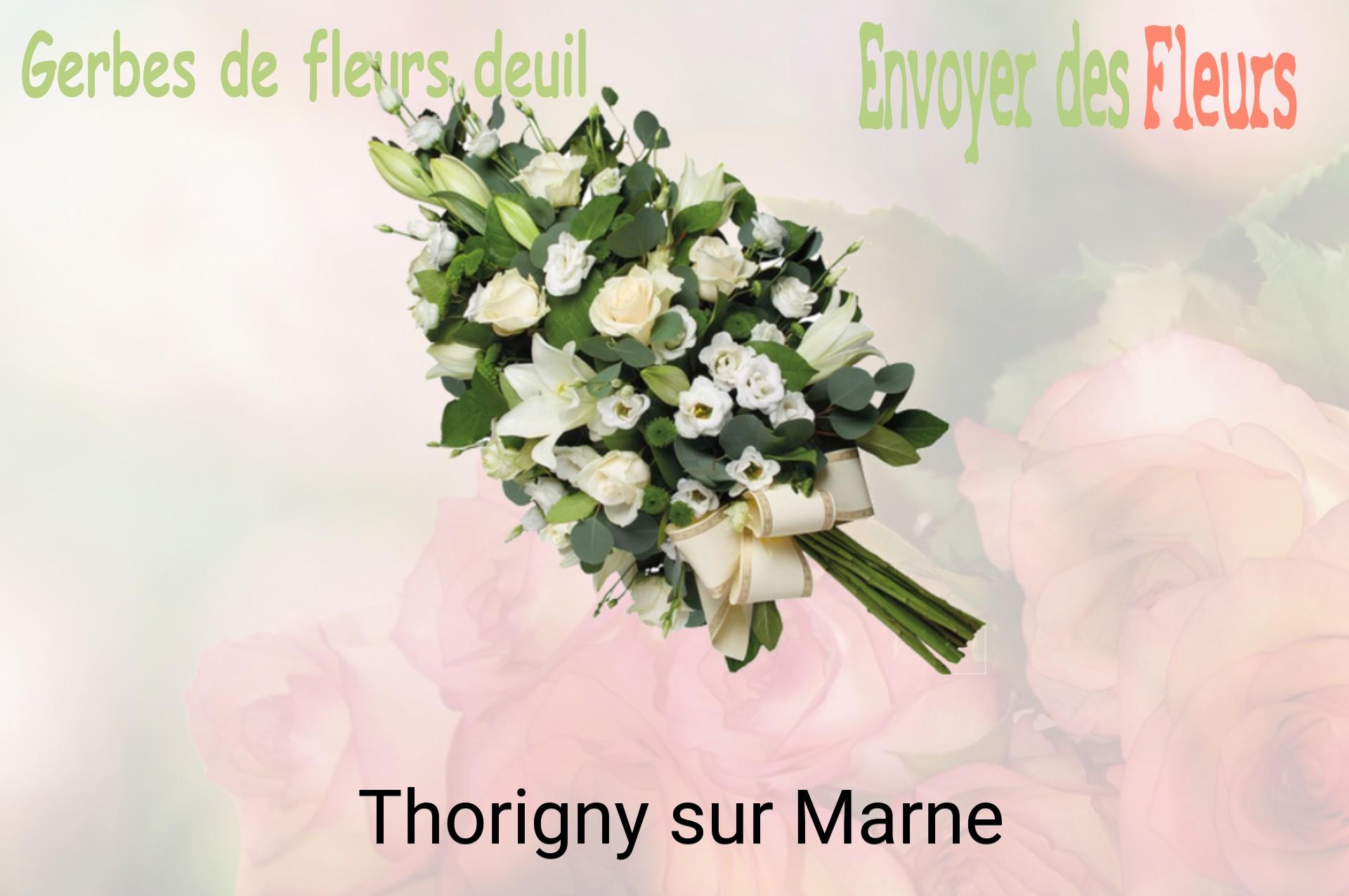 Gerbe de fleurs de deuil livrée à Thorigny-sur-Marne